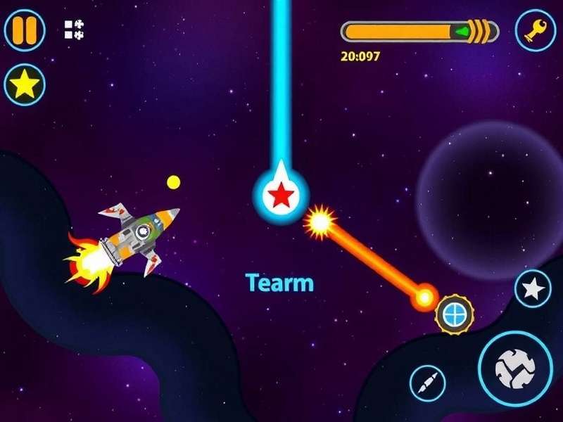 Celestial Trek in Action Celestial Trek Gameplay Screenshot